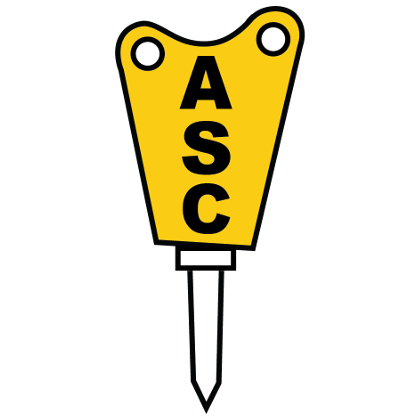 ASC logo for selling hydraulic excavation attachments ASC logo for selling hydraulic excavation attachments