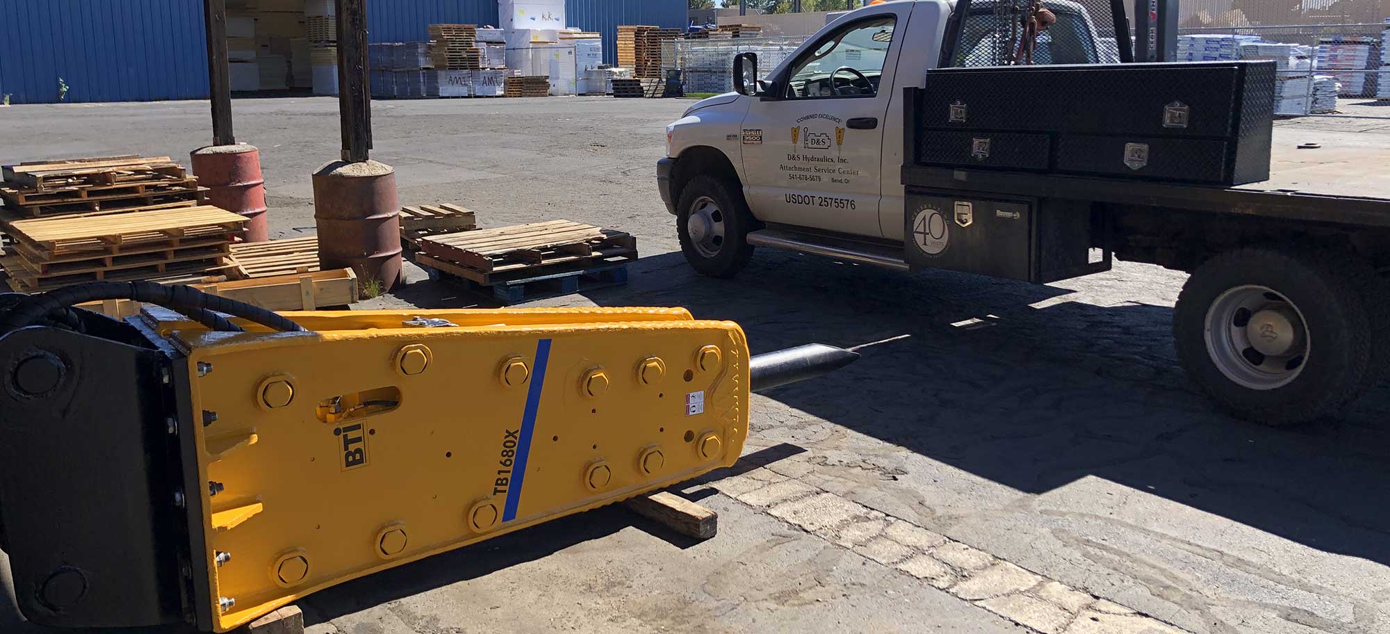 ASC has BTI Toku hydraulic breakers for sale