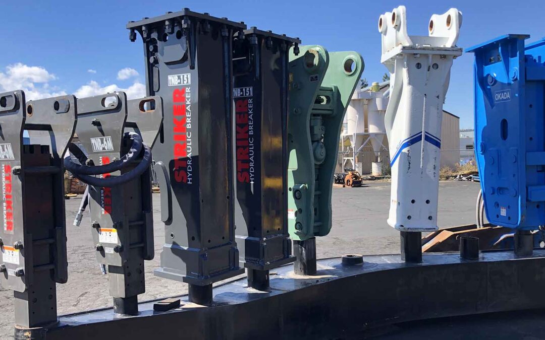Hydraulic Rock Hammers And Parts Are In Stock At ASC