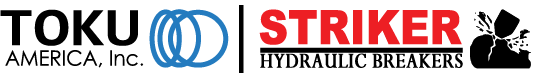Toku Striker logo for demolition equipment from ASC