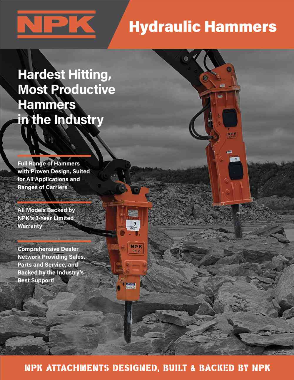 NPK hydraulic breaker repair at ASC